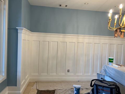 Cabinet Painting project in Hilton Head Island, SC