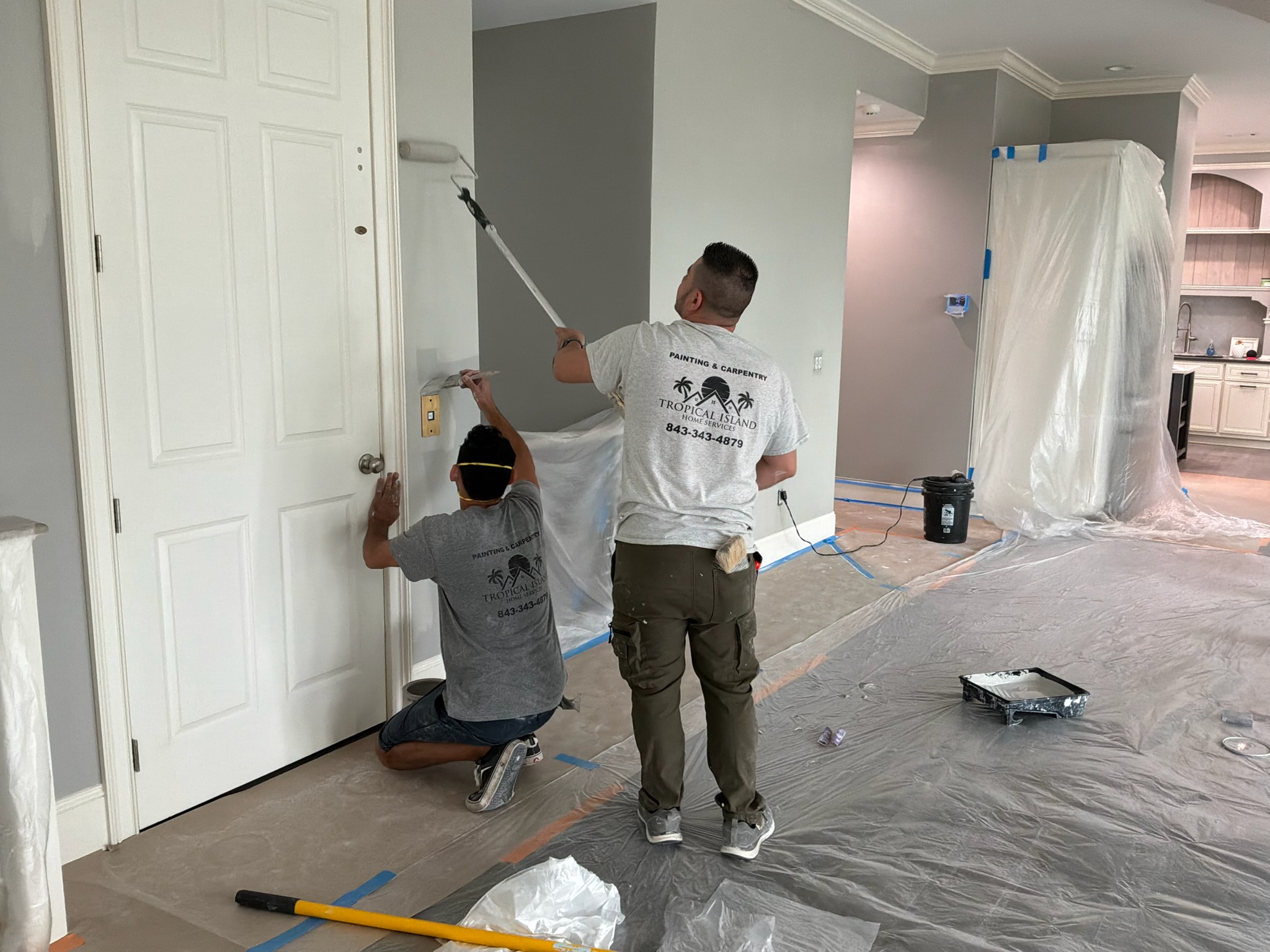 Interior Painting project in Hilton Head Island, SC